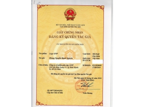 GIẤY CHỨNG NHẬN ĐĂNG KÝ QUYỀN TÁC GIẢ