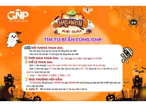 MINI GAME HALLOWEEN 2025 – TÌM TỪ BÍ ẨN CÙNG GNP