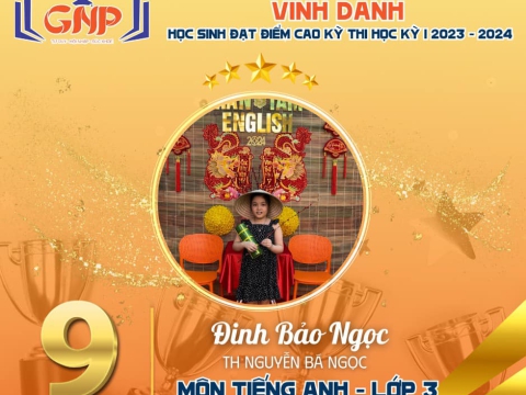 Vinh Danh Gương Mặt Xuất Sắc