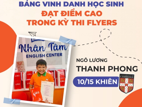 Vinh Danh Gương Mặt Xuất Sắc