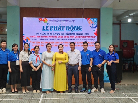 GNP đồng hành cùng các hoạt động chính trị - xã hội phường Bình Lợi Trung