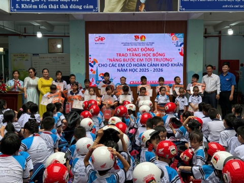 GNP đồng hành cùng các hoạt động chính trị - xã hội phường Bình Lợi Trung