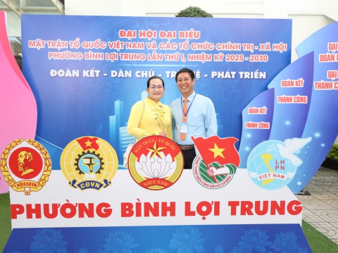 GNP đồng hành cùng các hoạt động chính trị - xã hội phường Bình Lợi Trung