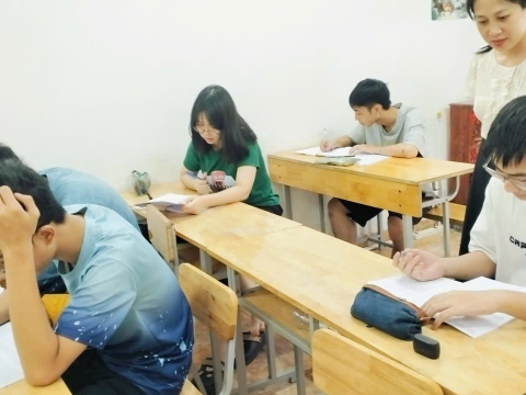 Hình ảnh lớp học tại GNP