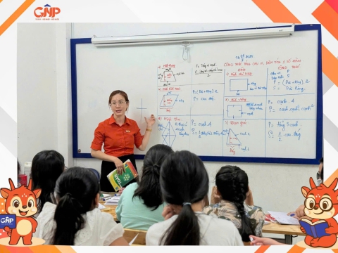 Hình ảnh lớp học tại GNP