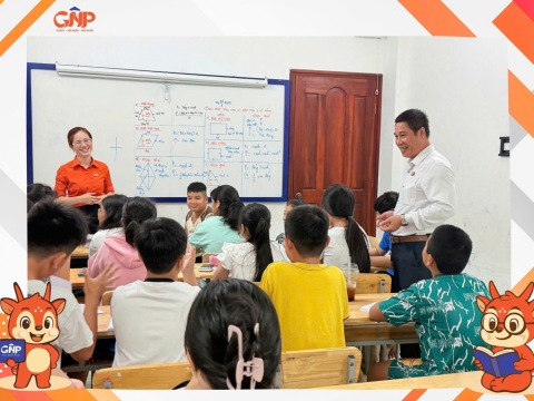 Hình ảnh lớp học tại GNP