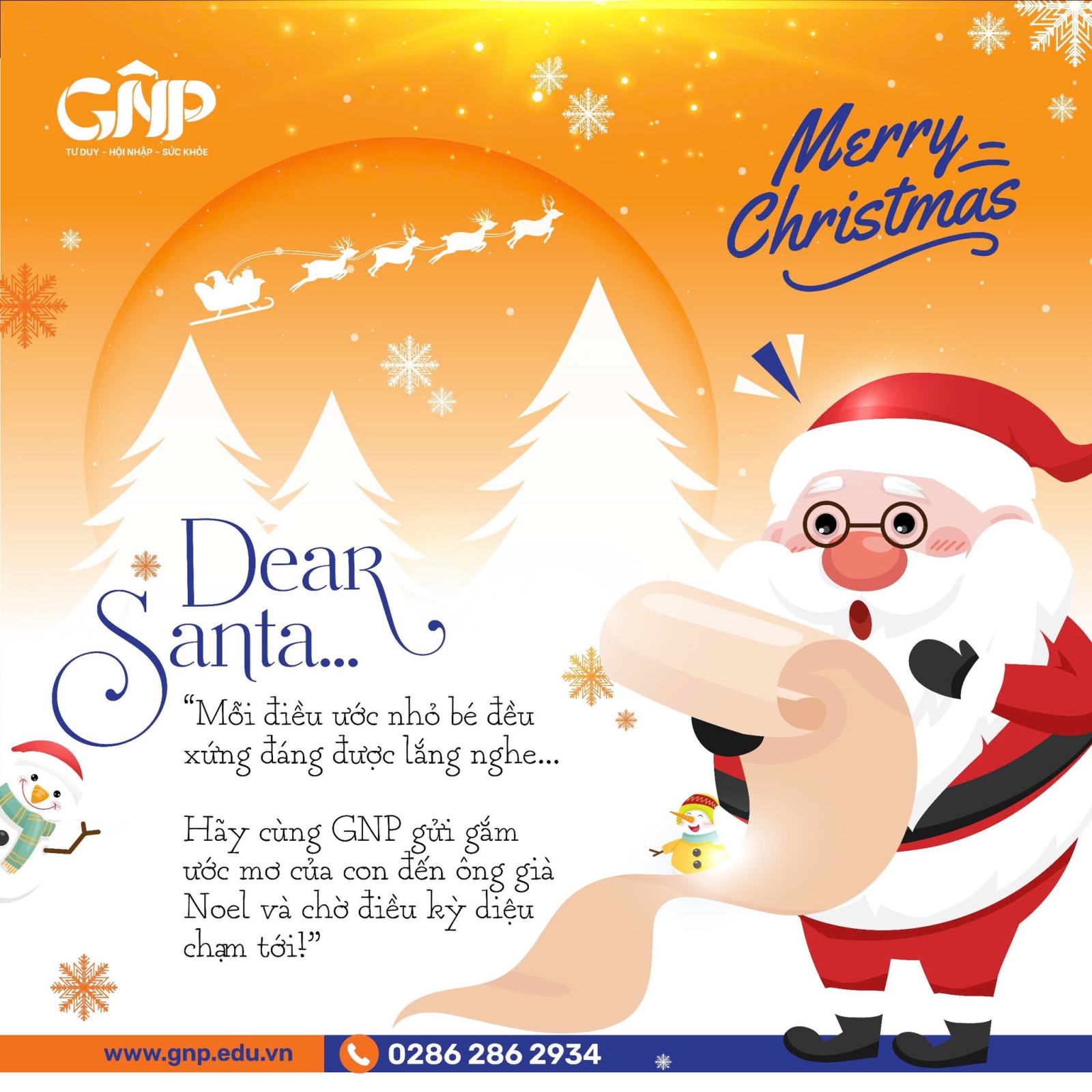 DEAR SANTA... (LÁ THƯ GỬI ÔNG GIÀ NOEL)